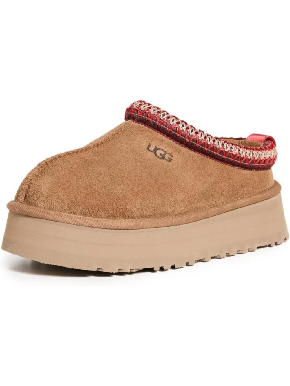 Ugg Women's Chestnut Closed Toe Platform Heel Imported Suede Tazz Ii Shoes